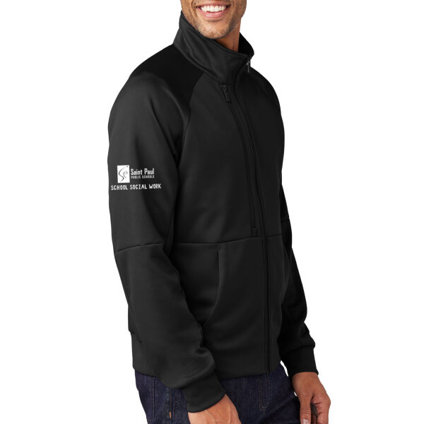 Nike - Full-Zip Chest Swoosh Jacket - Embroidered Logo Nike - Full-Zip Chest Swoosh Jacket - Embroidered Logo Thumbnail