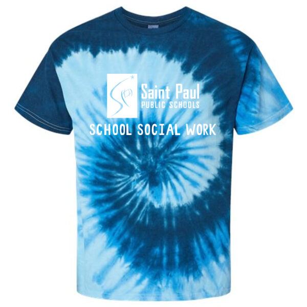 Colortone - Unisex Multi-Color Tie-Dyed T-Shirt - Printed Logo Colortone - Unisex Multi-Color Tie-Dyed T-Shirt - Printed Logo Thumbnail