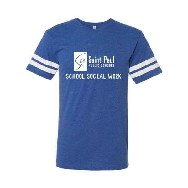LAT - Men's Football Fine Jersey Tee - Printed Logo LAT - Men's Football Fine Jersey Tee - Printed Logo Thumbnail