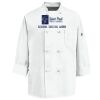 Eight Knot Button Chef Coat with Thermometer Pocket Thumbnail