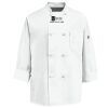 Eight Knot Button Chef Coat with Thermometer Pocket Thumbnail